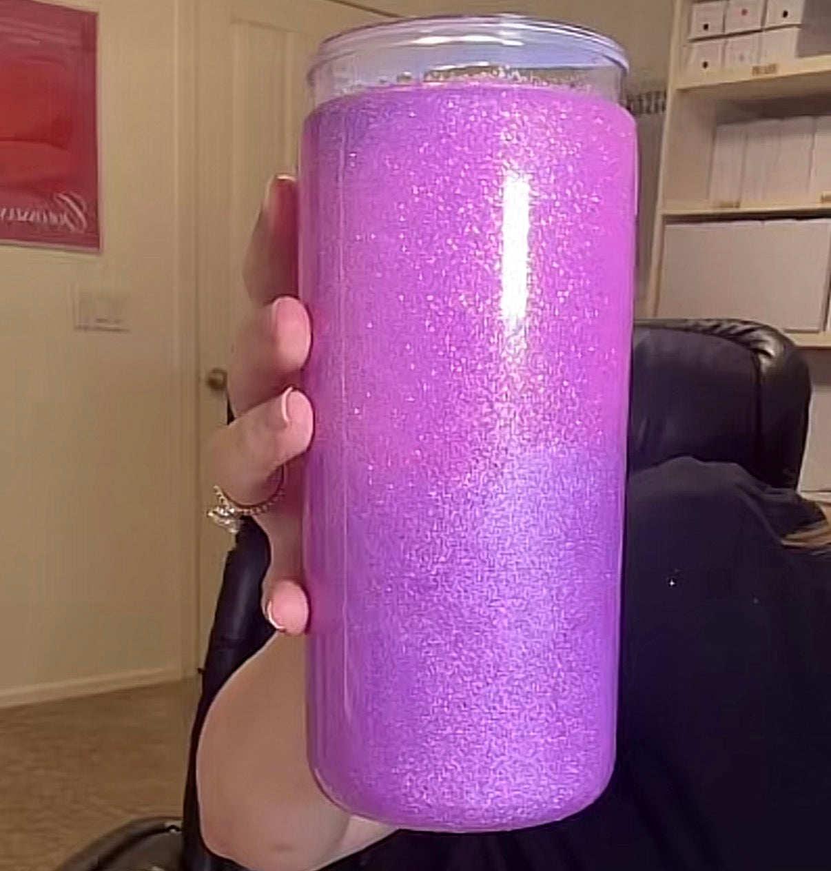 20oz ombre glitter cup raffle!!