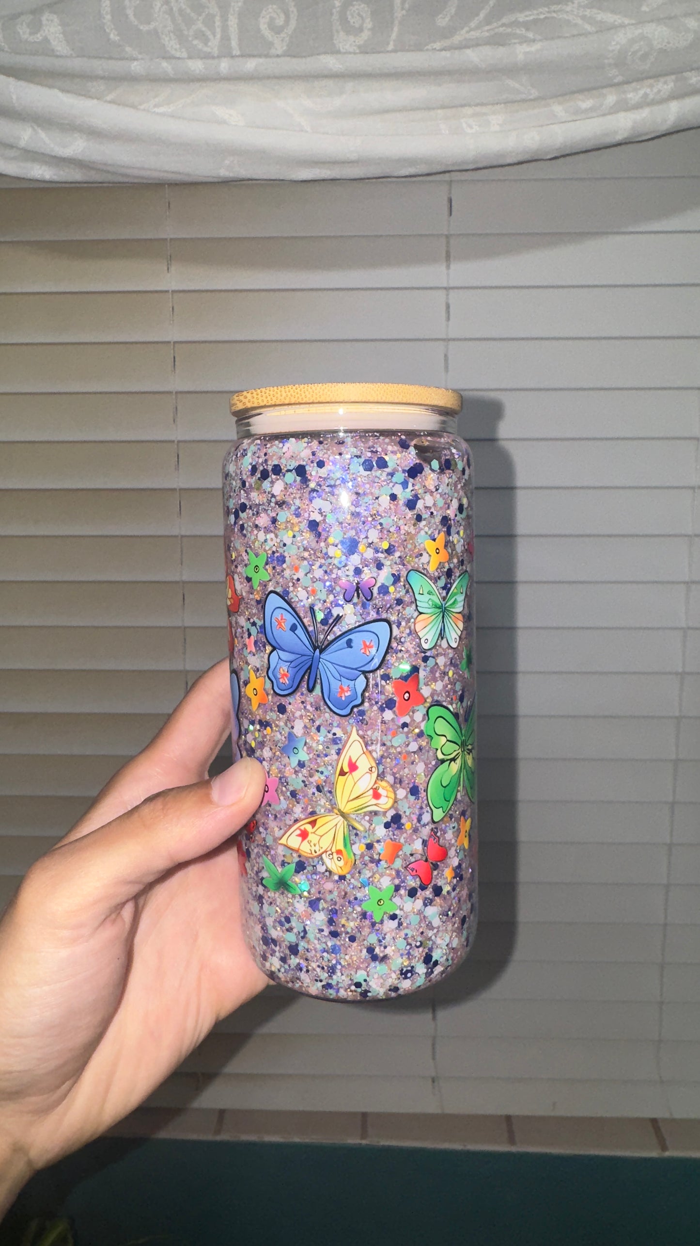 Glow In The Dark Butterfly Cup