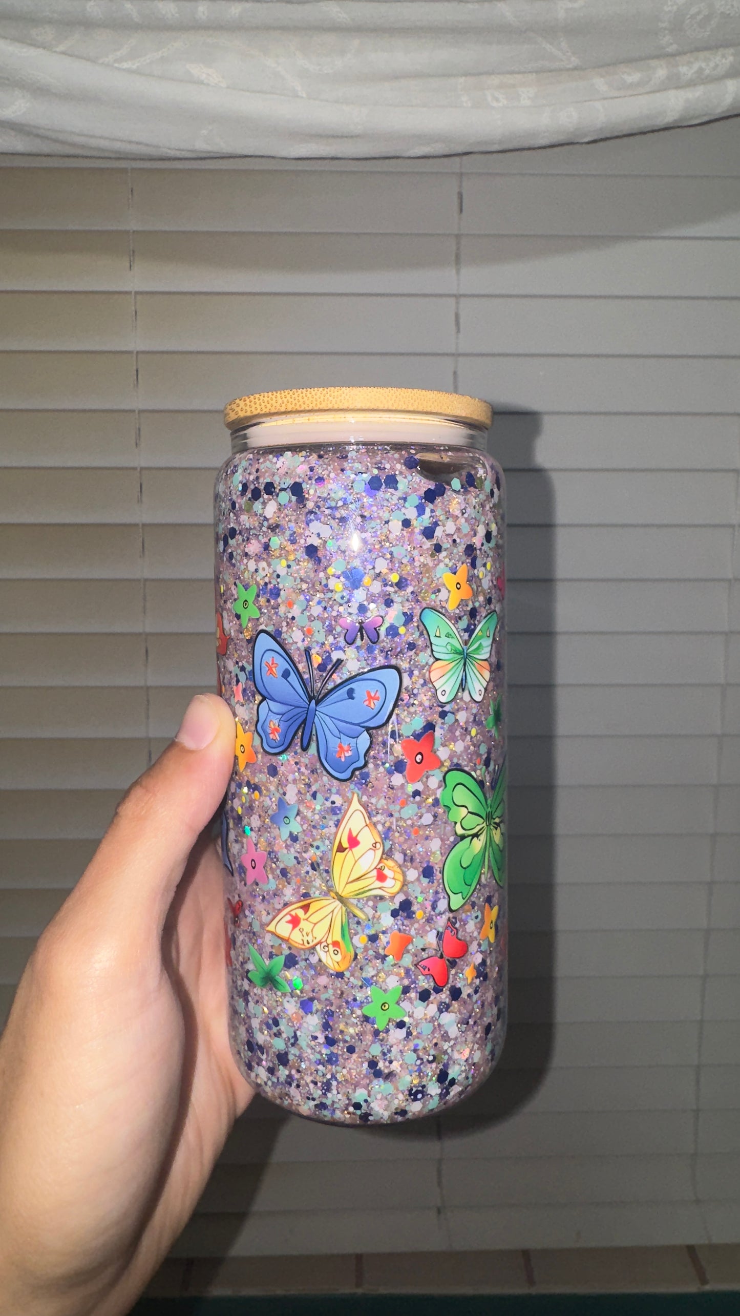Glow In The Dark Butterfly Cup