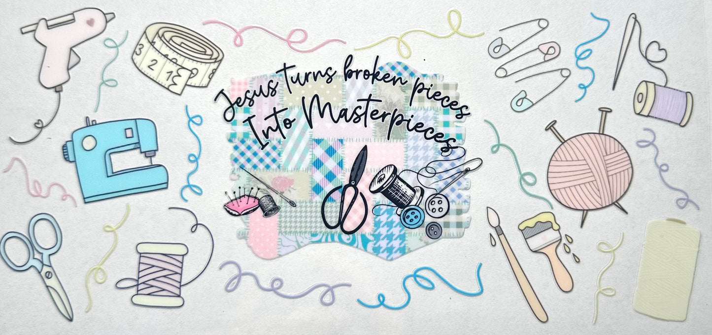 Broken Pieces Into Masterpieces