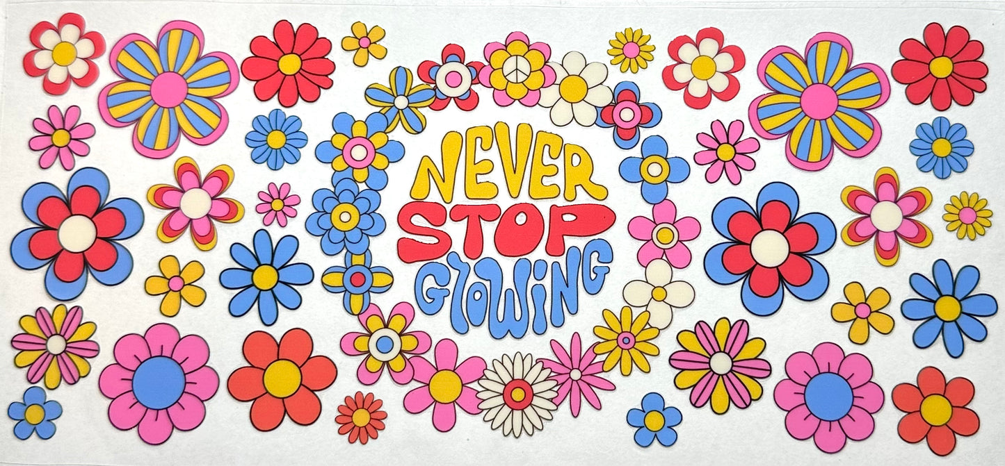 Never Stop Growing