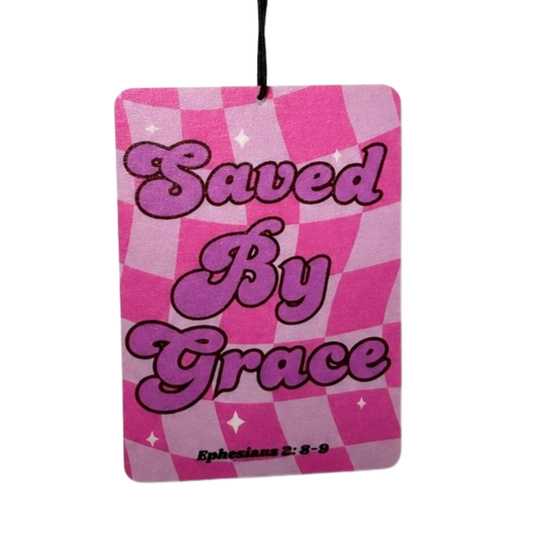 Saved By Grace Car Freshener
