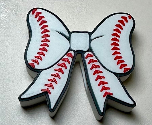 Baseball Straw Topper