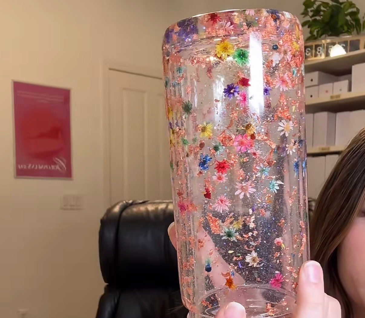 Flower raffle cup!