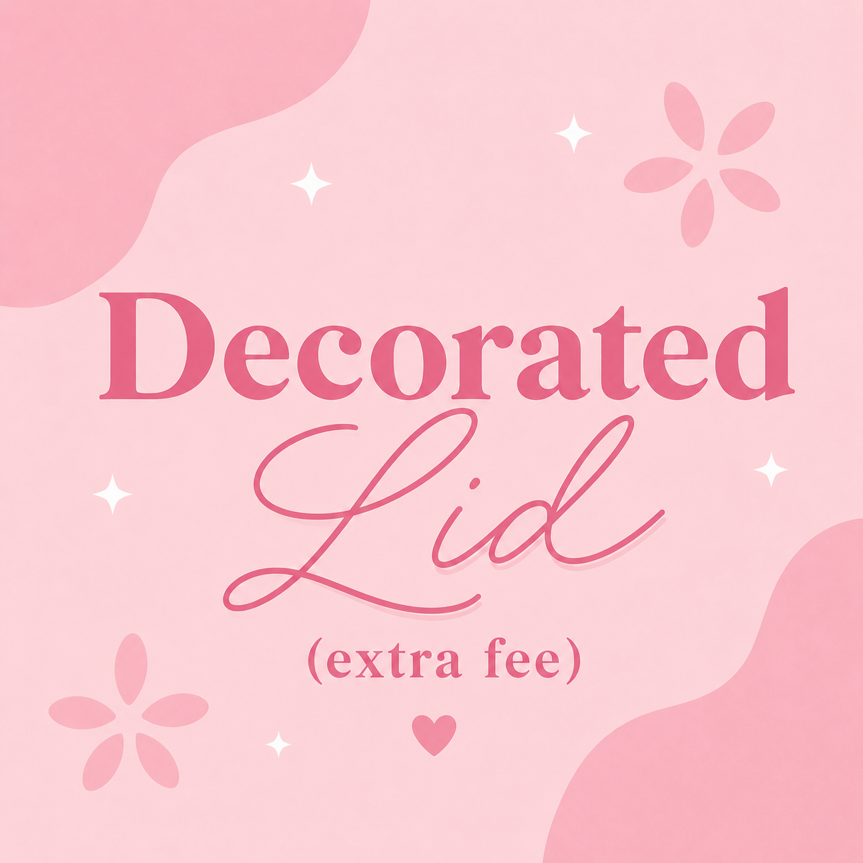 Decorated Lid (Read Description)