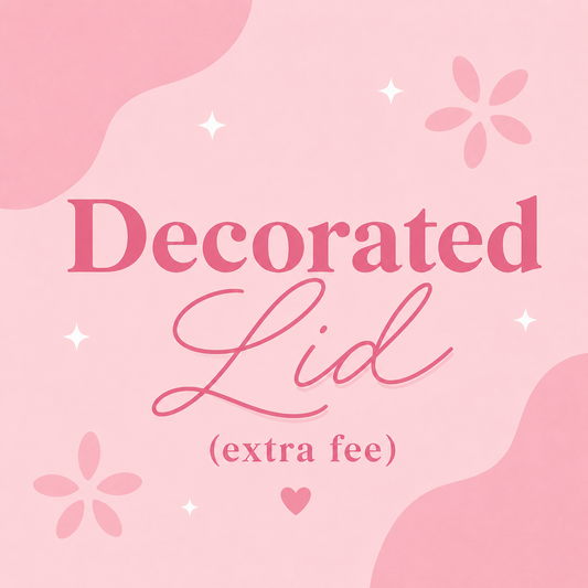 Decorated Lid (Read Description)