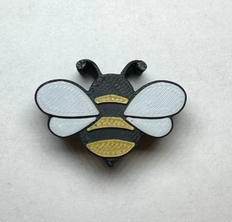 Bee Straw Topper