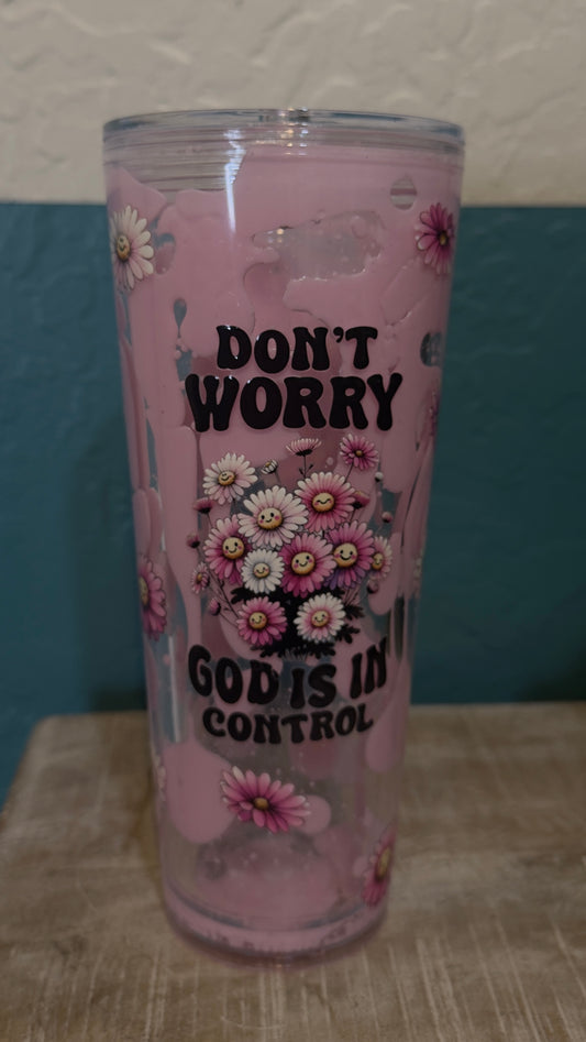 Don't Worry God Is In Control Lava Cup