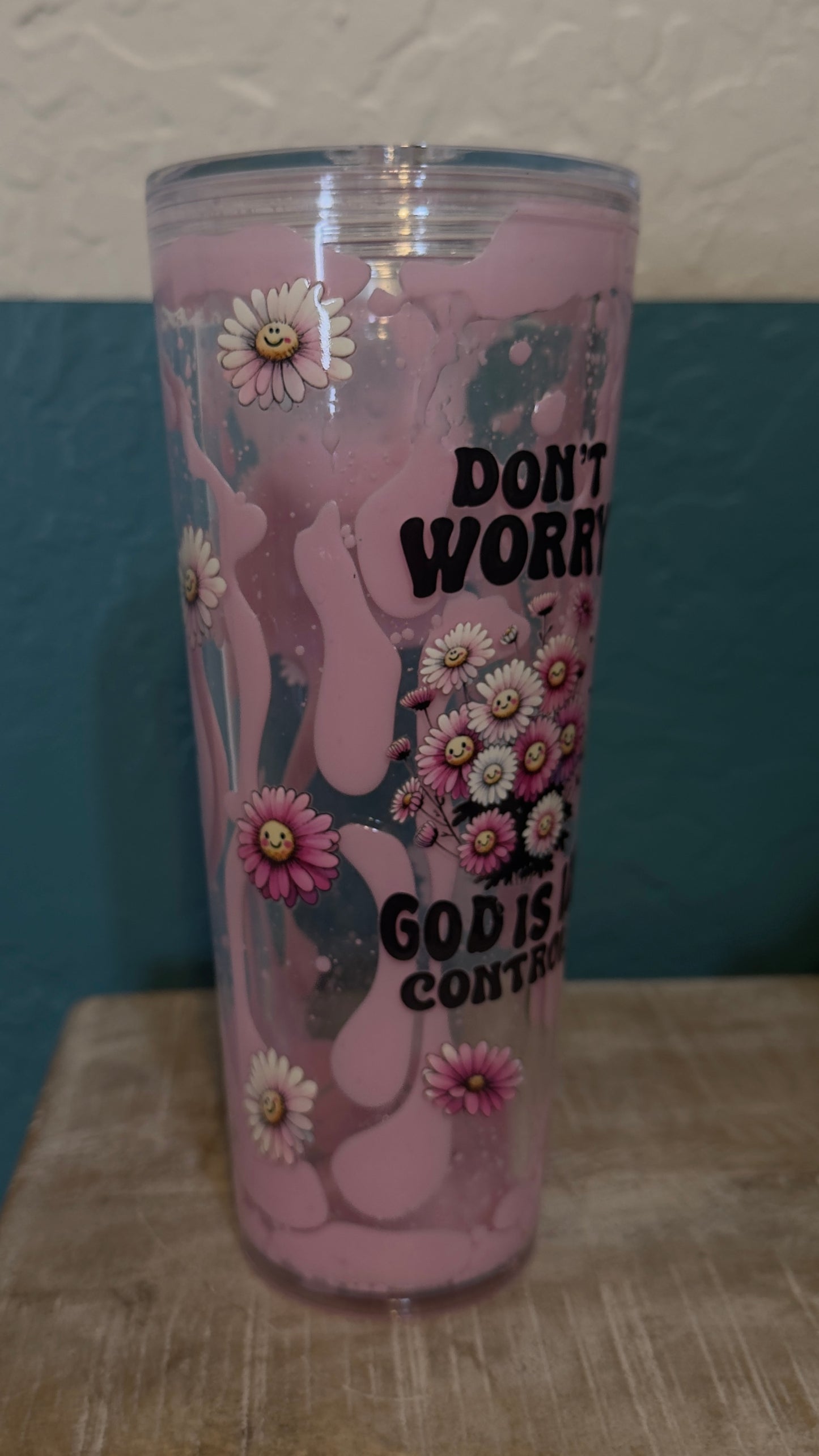 Don't Worry God Is In Control Lava Cup