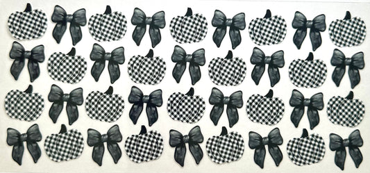 Checkered Pumpkins