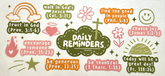 Daily Reminder Scriptures