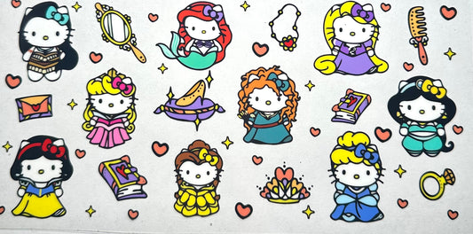 Hello Kitty x Princesses