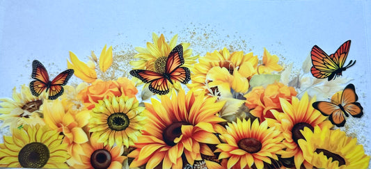 Sunflowers & Butterflies