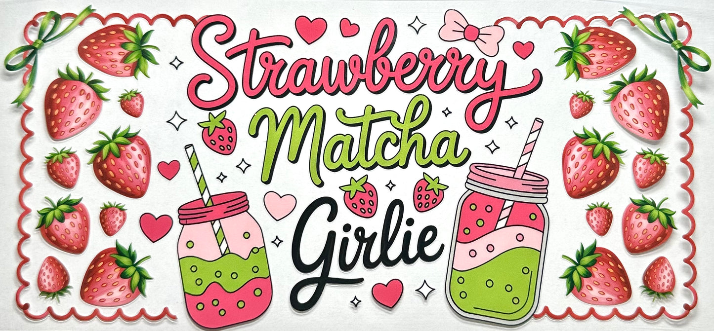 Strawberry Matcha Girlie