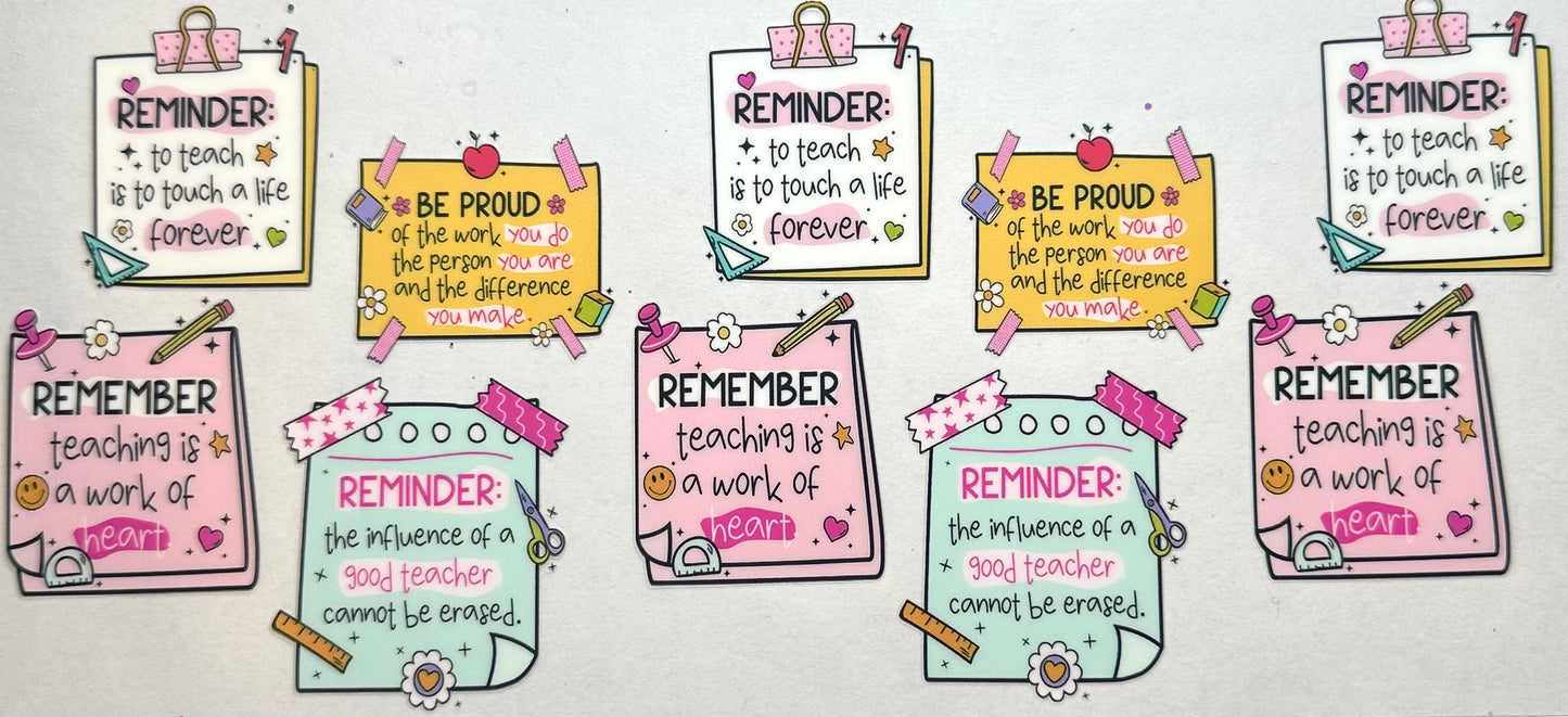 Teacher Reminders