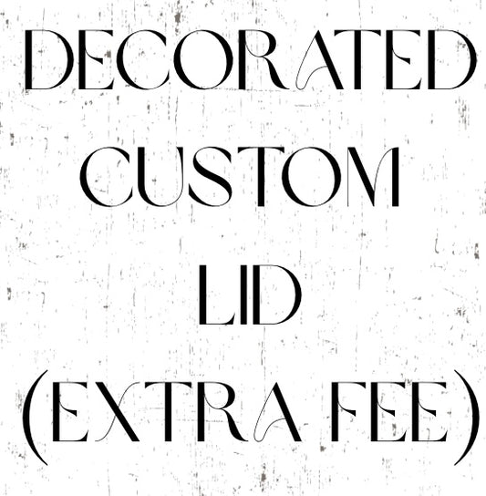 Decorated Lid (Read Description)