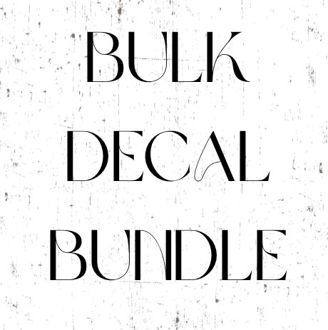 BULK DECAL BUNDLE